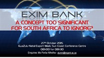 Academics recommend an EXIM Bank for South Africa