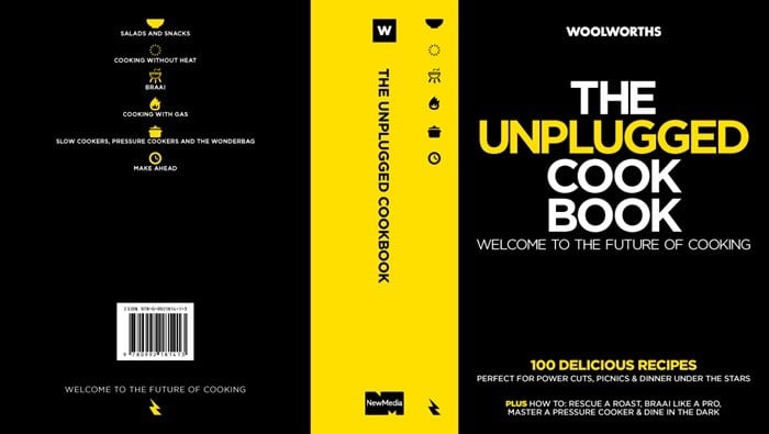 A first for New Media Books: The Unplugged Cookbook hits the shelves at Woolworths