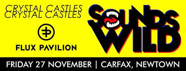 Crystal Castles and Flux Pavilion to play at SoundsWild