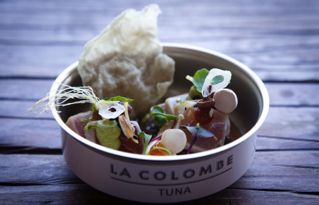 Tuna Tataki - Chef Scott Kirton of La Colombe