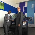 Jeff Nemeth, president and CEO of the Ford Sub-Saharan Africa region alongside Dr Cosmos Maduka, president and CEO of the Coscharis Group.