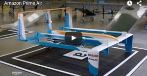 Amazon gives glimpse at new delivery drone design