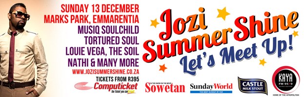 Jozi Summer Shine Festival launches