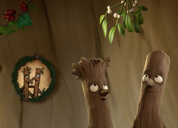A scene from Stick Man