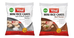 Vital Health Foods adds two new flavours to Mini Rice Cakes range