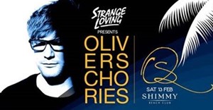 DJ Oliver Schories to play at Shimmy