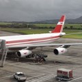 Simisa via  - Air Mauritius A340-300 parked at the gate at Sir Seewoosagur Ramgoolan International Airport in Mauritius