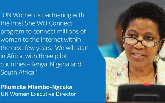 UN Women's executive director, Phumzile Mlambo-Ngcuka has voiced support for the programme. (Image: )