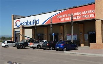 A Cashbuild outlet in Rustenburg, North West. Photographer: Martin Rhodes Image source: