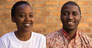 L-R: Amelie Ntigulirwa and Jean Paul Sebuhayi