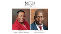 Minister of Science and Technology and Deputy Minister of Trade and Industry to speak at Oliver Empowerment Awards
