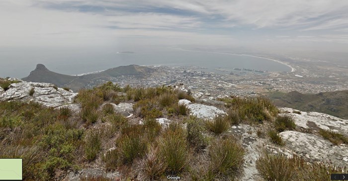 Table mountain view of entire bay - Discover SA on Google Maps