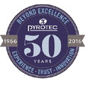 Pyrotec's 50 years of experience, trust and innovation