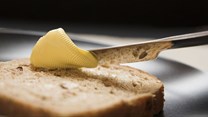 Margarine's popularity against butter spreads