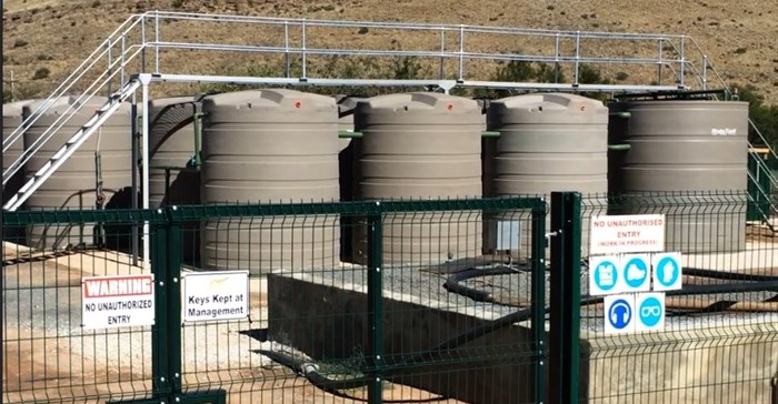 Packaged waste treatment plants, similar to this, are providing a cost-effective and environmentally friendly on-site solution for South African abattoirs struggling with the safe disposal of slaughter waste.