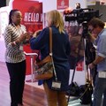 Stelle Obinwa being interviewed at WTM Africa 2016.