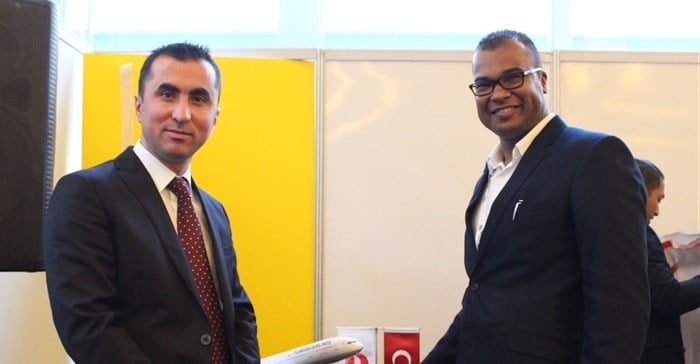 Left: Kenan Ince, GM of Turkish Airlines SA. Right: Enver Duminy, CEO Cape Town Tourism