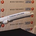 Turkish Airline model plane