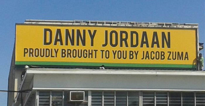 ANC refuses to unban DA's PE #JordaanBillboard