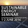 Sustainable Energy Seminar 2016 to examine the energy supply and demand imperative