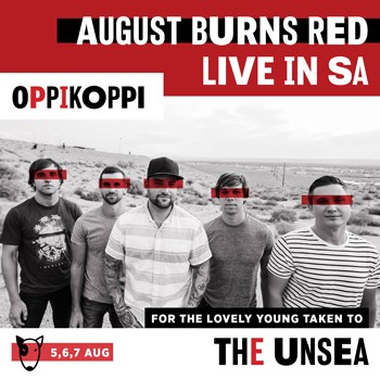 August Burns Red announced for OppiKoppi