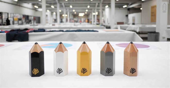 Colouring in a D&AD 2016 white pencil for SA!