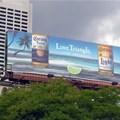 Corona billboard that won an award at the Obies this year.