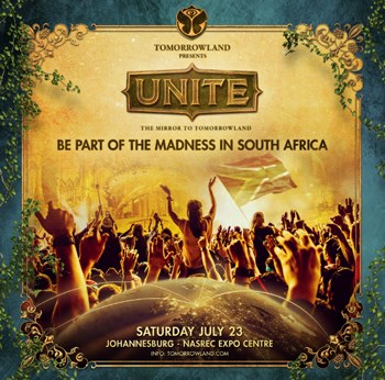 Tomorrowland Unite to be held in SA