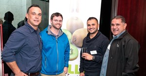 Rupert Stoop (Fruit and Veg City), Nicholas Myhill (Freshmark - Shoprite Group), Darryl Rahme and John Rahme (Kiwi King)
