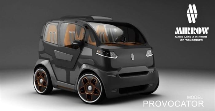 Could this weird-looking concept take on the Smart FourTwo?