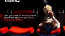Cinema stunt - The great taste of Coke Zero