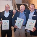 L-R: Andries Louw of Milotek, Andre Reyneke of Ducere Holdings, and Paul Gauché of Stellenergy © WWF-SA / Substance Films