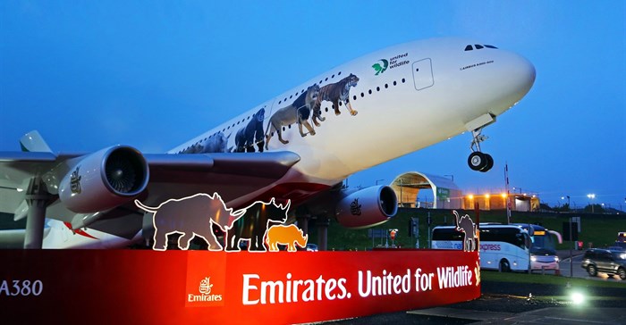Emirates takes message against illegal wildlife trade global