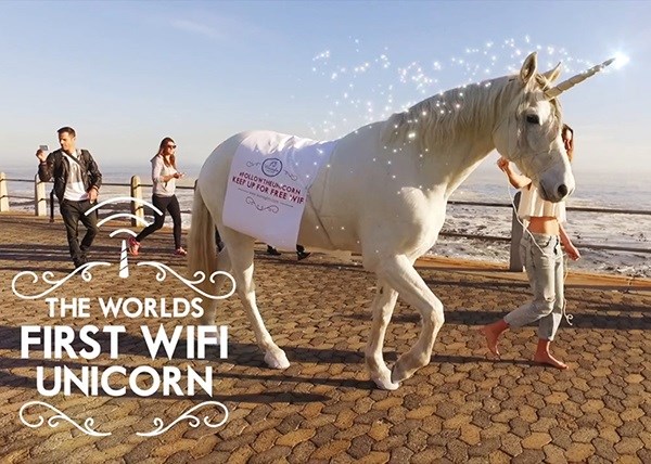 The world's first Wi-Fi unicorn
