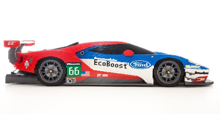 Ford GT race car gets a LEGO makeover