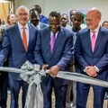 L-R: Farid Fezoua, president & CEO: GE Healthcare Africa; Jay Ireland, president & CEO: GE Africa; Dr Cleopa Mailu, cabinet secretary: ministry of health for Kenya and John Flannery, president & CEO of GE Healthcare.
