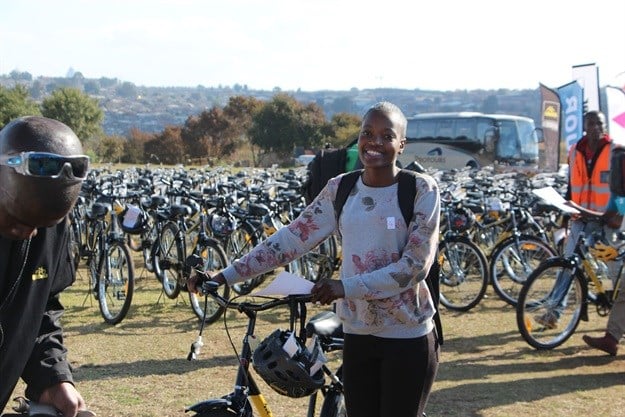 360 bicycles donated to Qhubeka in AutoTrader #DriveChange campaign