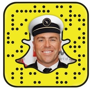Qantas goes behind the scenes with SnapChat