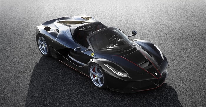 Ferrari reveals limited-edition topless LaFerrari