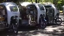 Rickshaw gets upgrade with hemp sidecar