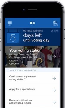 Electoral Commission and Accenture launch election app