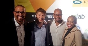 Team Domestly: MTN Business App of the Year winner.
Image source:  via Twitter.