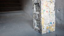 Eco-friendly construction blocks made from plastic waste