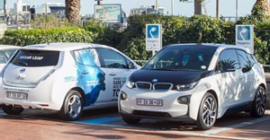 New charging stations located at the Victoria and Alfred Waterfront in Cape Town.