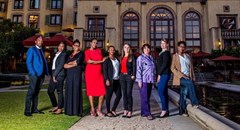 Nqobile Nkosi, Tumi Manong, Rebone Sesoke, Meisie Nkosi, Zinzi Masina, Candy Tothill, Lucille Cremen, Hayley Moore and Carol Senosi