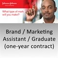 What type of mark will you make as Johnson & Johnson's brand/marketing assistant/graduate?