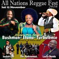 All Nations Reggae Fest in November