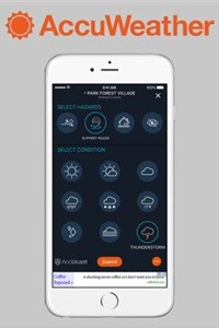 AccuWeather develops app for iPhone, iPad and iPod Touch