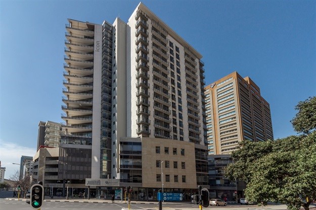 The Icon, a mixed-use complex situated in the banking district in the Cape Town CBD.