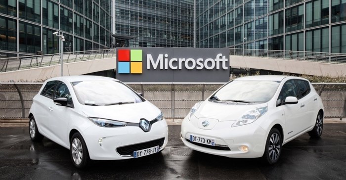 Microsoft and Renault-Nissan join forces in connected car push